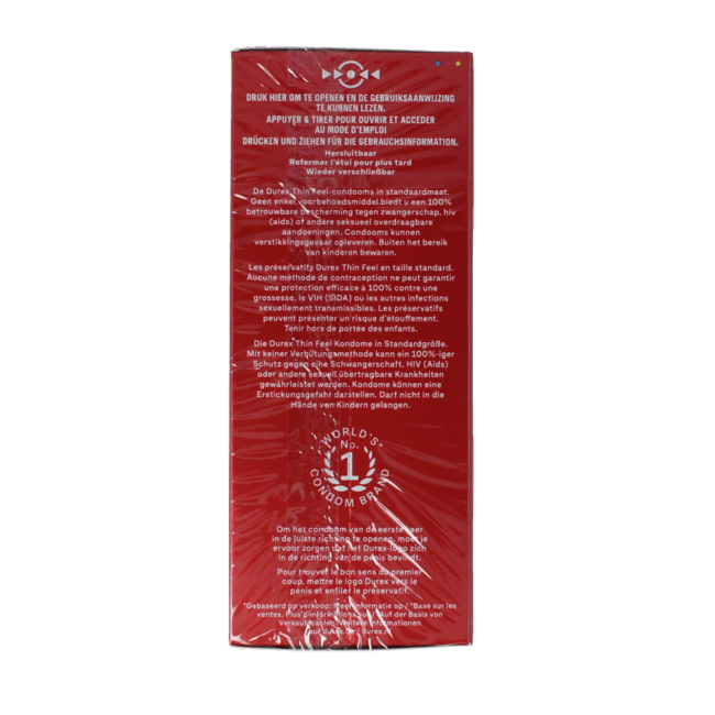 Durex Thin Feel 20 unidades