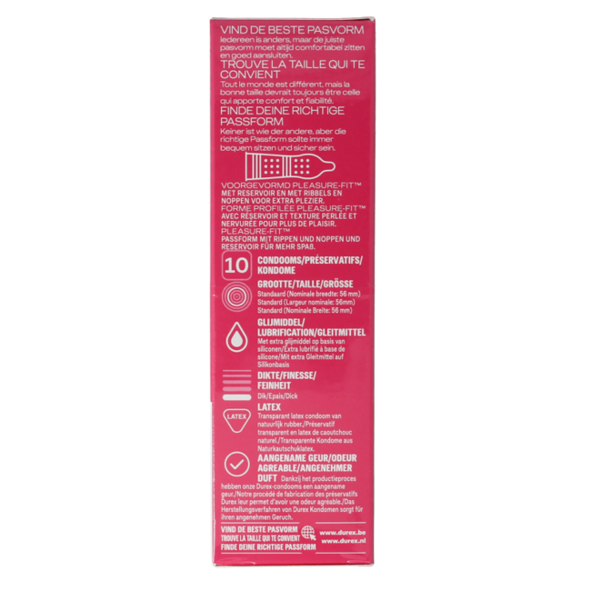 Durex Pleasure Me - 10 Pack