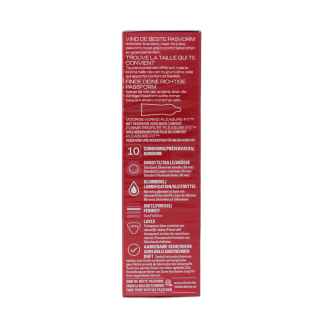 Durex Thin Feel Extra Gleitmittel 10 Stück