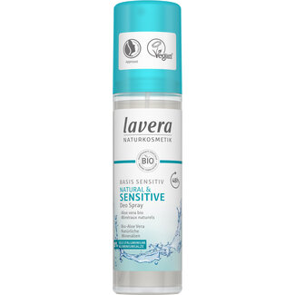 Lavera Lavera Basis Sensitiv Bio Deodorant-Spray 75 Milliliter