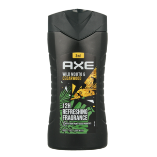 AXE Bagnoschiuma wild green mojito e legno di cedro 250 Millilitri