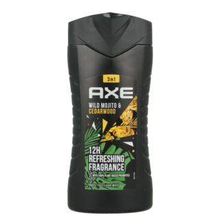 AXE Gel de ducha wild green mojito & cederwood 250 mililitros