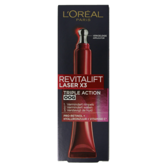 L'Oreal Paris Revitalift laser X3 eyes 15 Millilitres