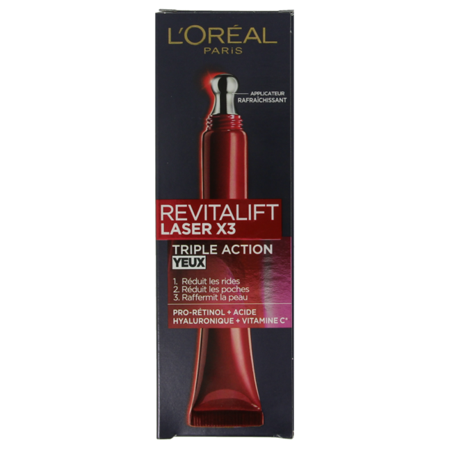 Revitalift laser X3 eyes 15 Millilitres