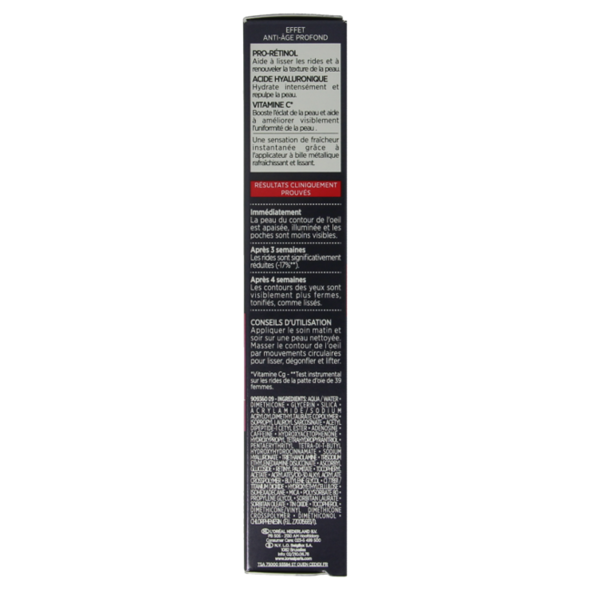 Revitalift laser X3 eyes 15 Millilitres