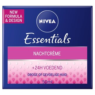 Nivea Essentials night cream repairing 50 Millilitre
