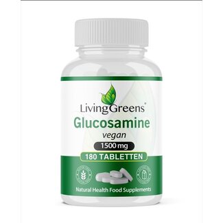 Livinggreens Glucosamine 1500 Vegan 180 Tablets