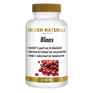 Golden Naturals Blaas 60 comprimidos
