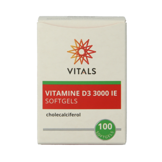 Vitals Vitamina D3 3000 UI 100 Softgel