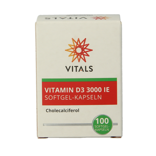 Witamina D3 3000 j.m. 100 Kapsułek Softgel