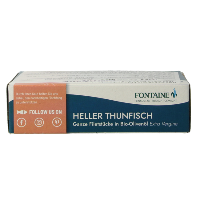 Thunfischfilet in Bio-Olivenöl 120 Gramm