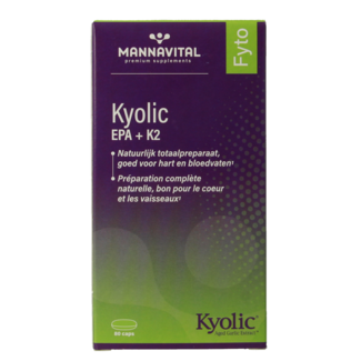 Mannavital Kyolic EPA & K2 80 Capsule