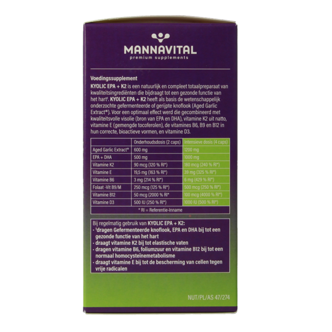 Kyolic EPA & K2 80 Capsule