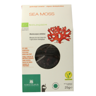 Porto-Muinos Sea moss bio 25 Gramos
