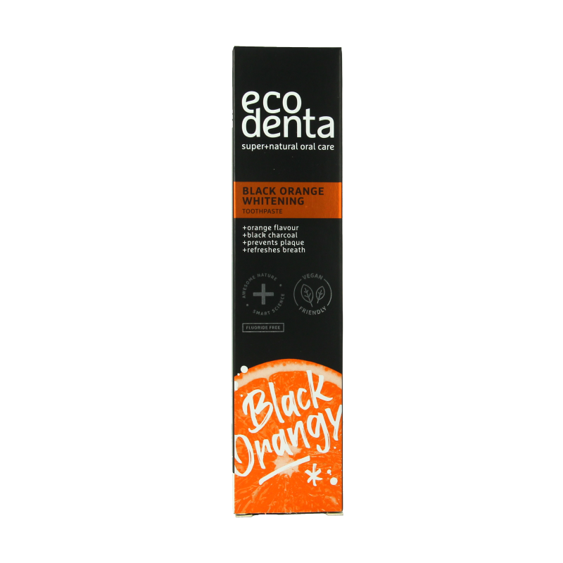 Ecodenta Pasta de dientes blanqueadora Black Orange 100 mililitros