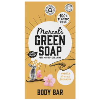 Marcel's Green Soap Duschstück Vanille & Kirsche 150 Gramm