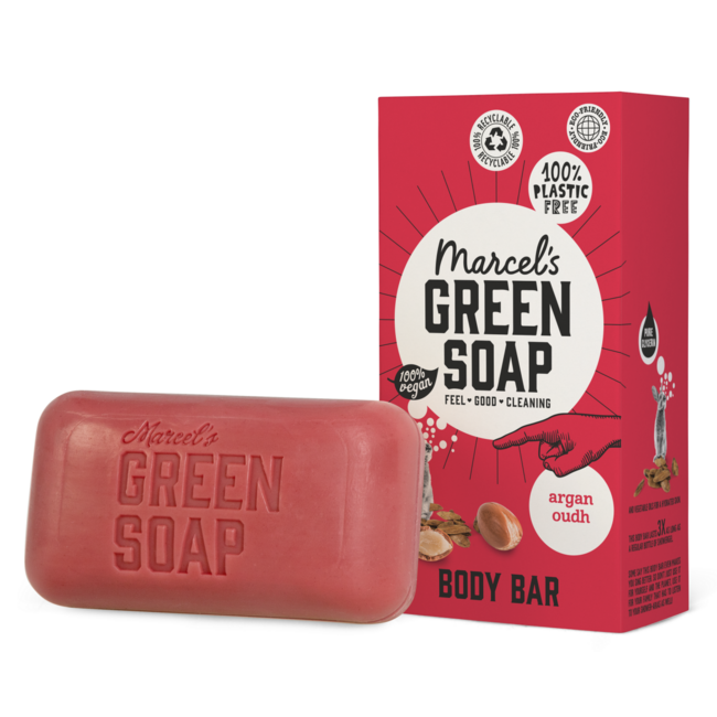 Shower bar argan & oudh 150 Gram