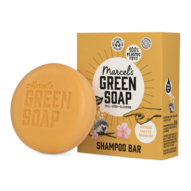 Shampoing solide vanille & fleur de cerisier 90 g