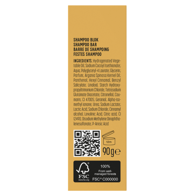 Vanilla & Cherry Blossom Shampoo Bar 90g