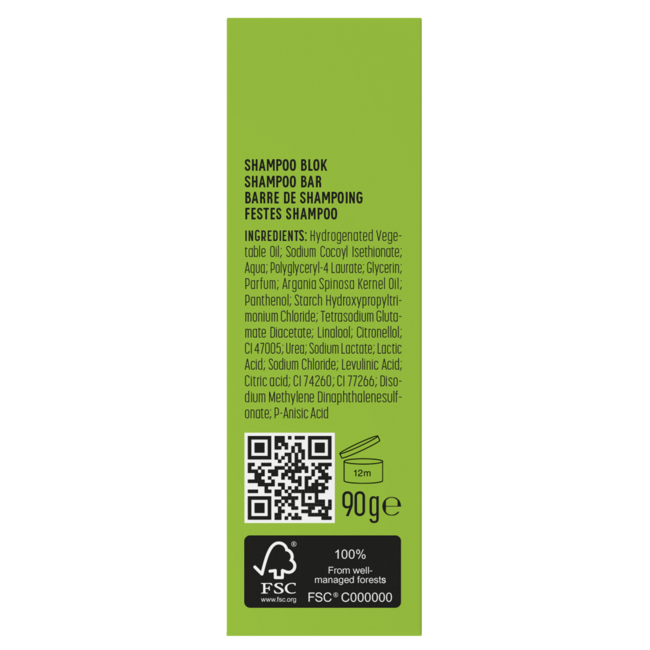 Shampoo solido tonka e mughetto 90 Grammi