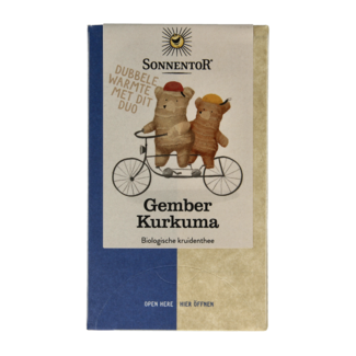 Sonnentor Ginger turmeric tea organic 18 bags