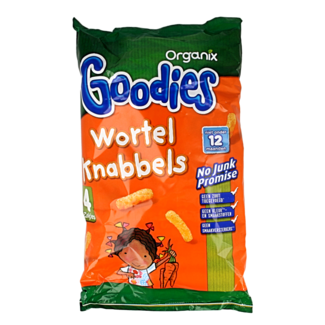 Organix Goodies Mais-Snacks mit Karotte 10+M Bio 60 Gramm