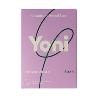 Yoni Copa menstrual talla 1, 1 unidad
