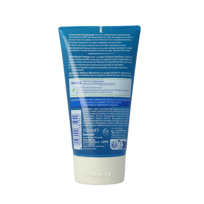 Gel nettoyant rafraîchissant Essentials 150 ml