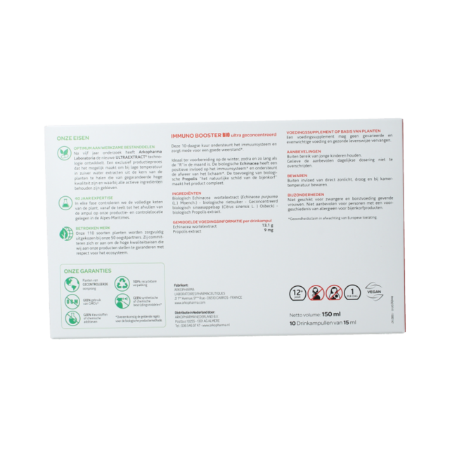 Wzmacniacz odporności Immuno booster 15ml bio 10 ampułek