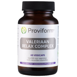 Proviform Valeriaan relax complex 60 Cápsulas vegetarianas
