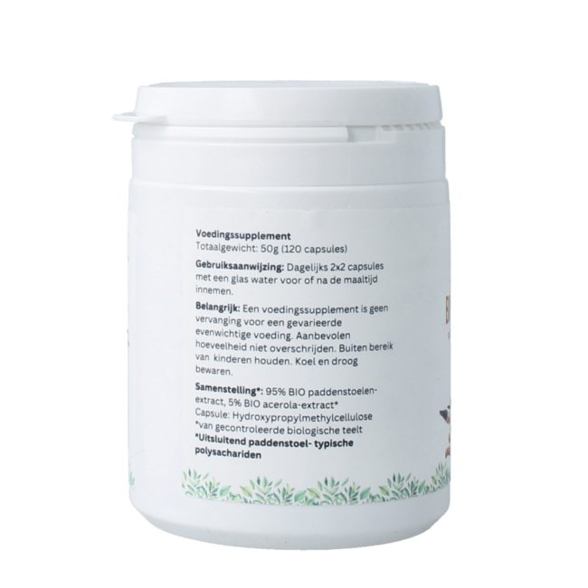 Estratto di Cordyceps bio 120 Capsule