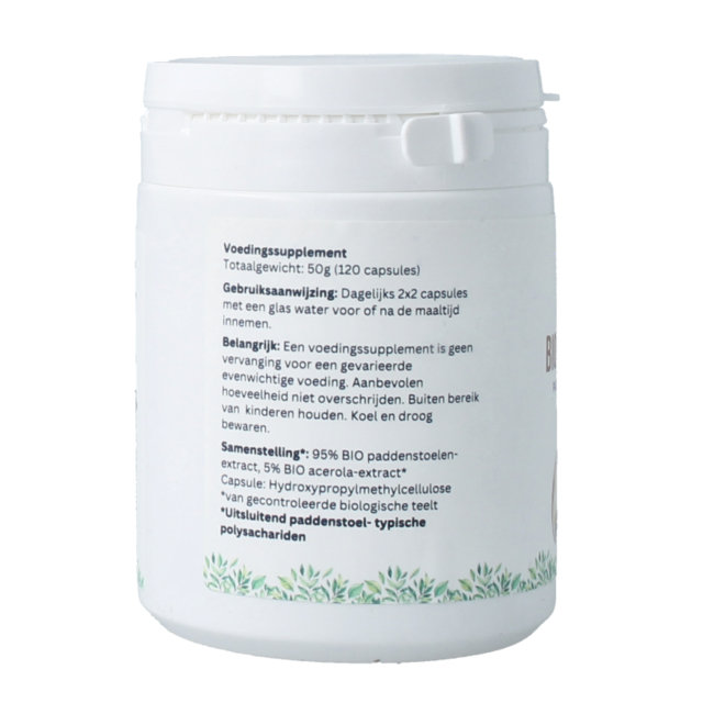 Estratto di Champignon bio 120 Capsule