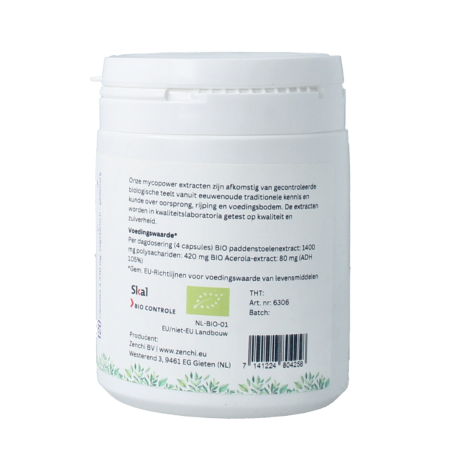 Organic Champignon Extract 120 Capsules