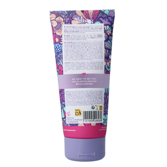 Gel fijador de rizos curl flex hold 200 Mililitros