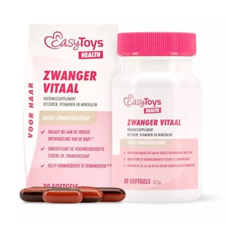 EasyToys Health Femme enceinte vitalité 30 capsules molles