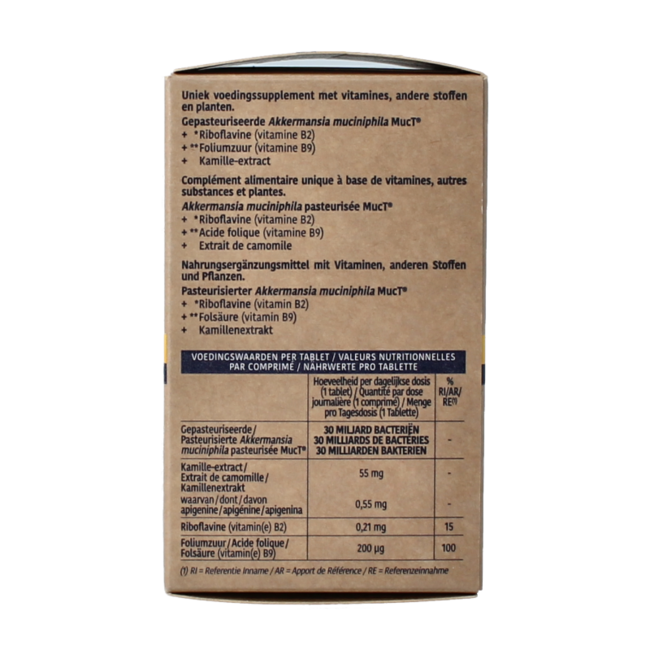 Akkermansia darmcomfort NFD 30 comprimés