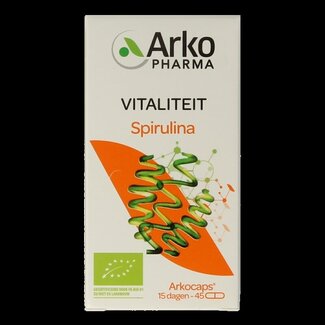 Spiruline bio 45 gélules