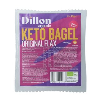Bagel lijnzaad glutenvrij bio demeter 150 Gram