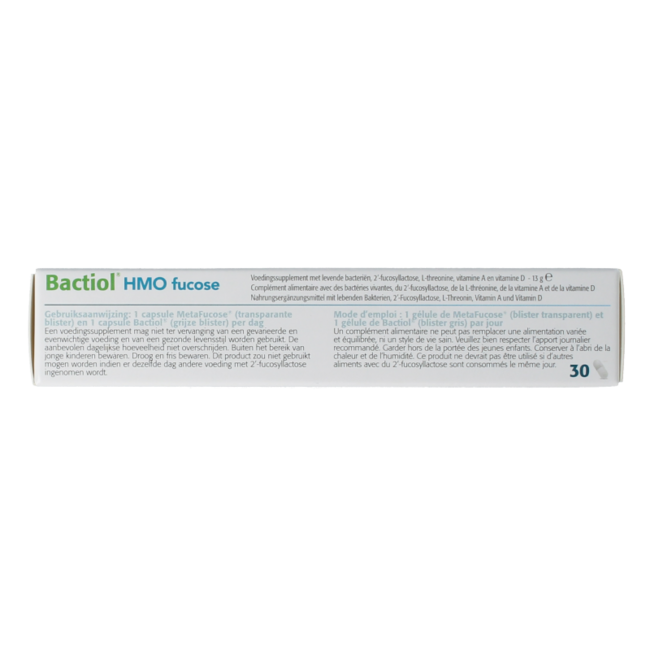 Bactiol HMO fucose 2x15 gélules 30 Gélules