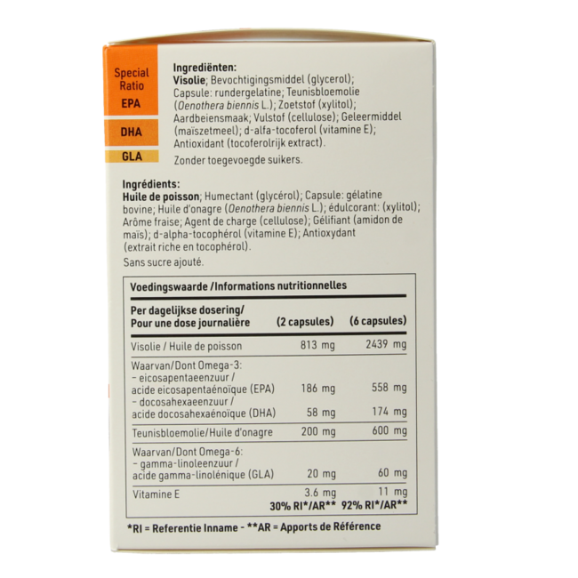 Equazen Chews Omega-3- & -6-Fettsäuren 180 Kapseln
