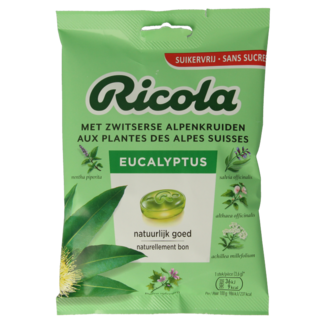 Ricola Eucalyptus sugar-free 75 Gram