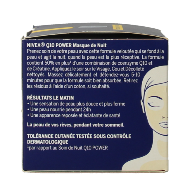 Q10 Power melt sleep mask 50 Milliliter