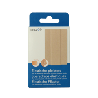 Heka Elastische pleister 10 x 6cm 10 Stuks