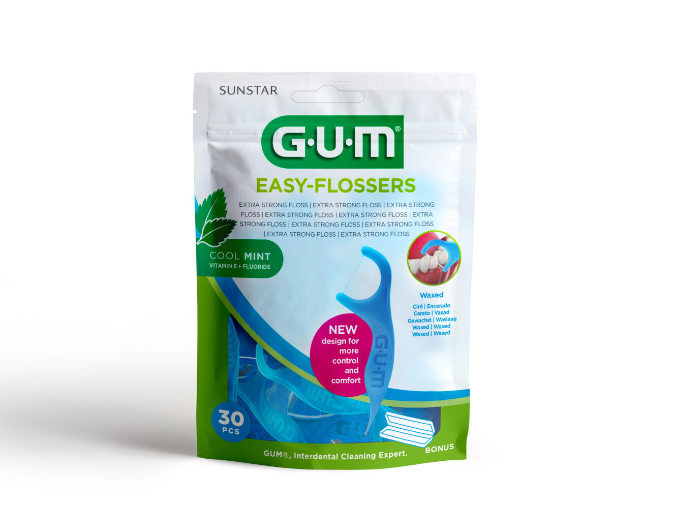 GUM Easy flossers 30 unidades