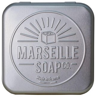Marseille Soap Aluminium soap tin, 1 piece
