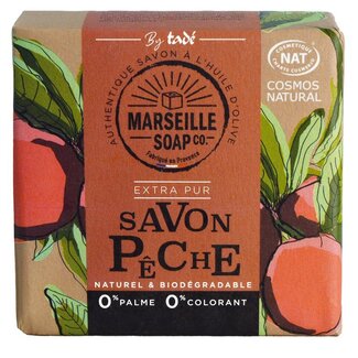 Marseille Soap Jabón de melocotón COSMOS NATURAL 100 g