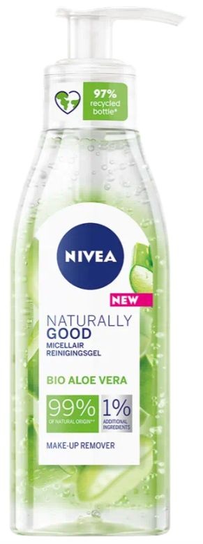 Nivea Gel detergente micellare Naturally Good 140 Millilitri