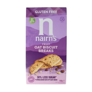 Nairns Galletas de avena y fruta Biscuit Breaks 160 g