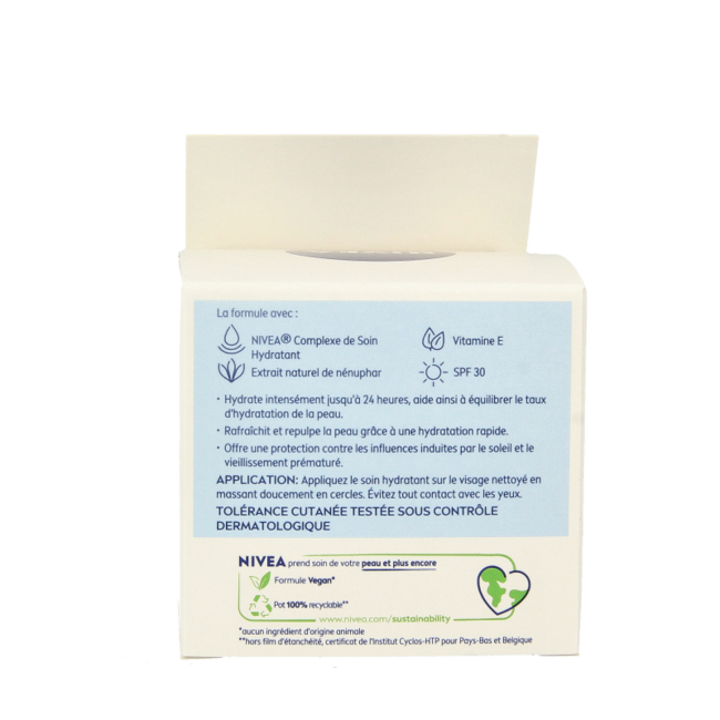 Crème de jour hydratante Essentials peau normale SPF30 50 Millilitres