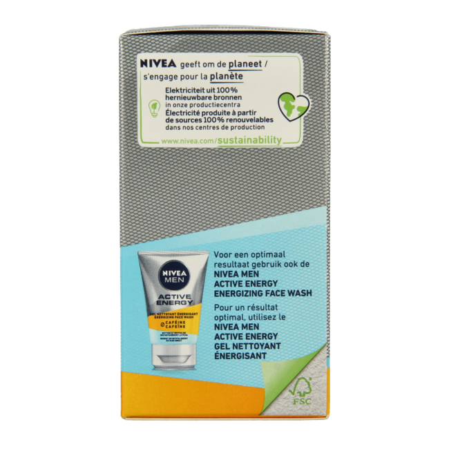 Men active energy gezichtsgel fresh look 50 Milliliter